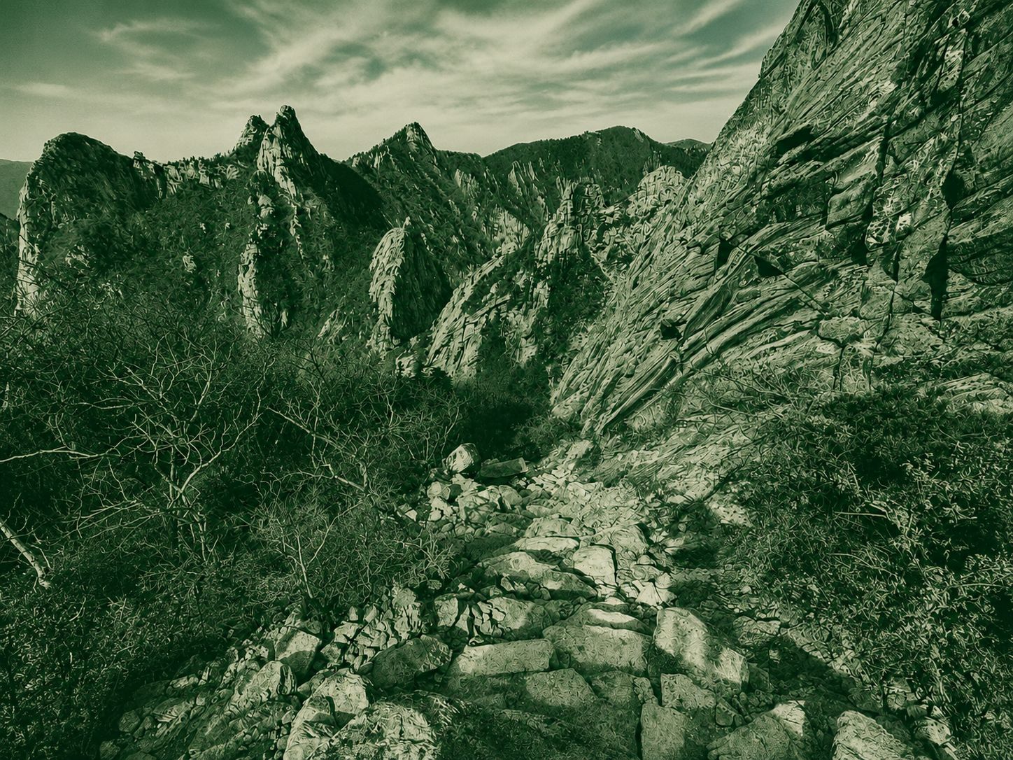 Seoraksan Dinosaur Ridge (Gongryong Neungseon)